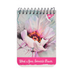 Тетрадь А7/80 од.спираль "FAVORITE FLOWER" YES