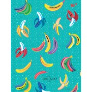 Тетрадь А5/144 пл.обл. Turnowsky. Pattern banana YES