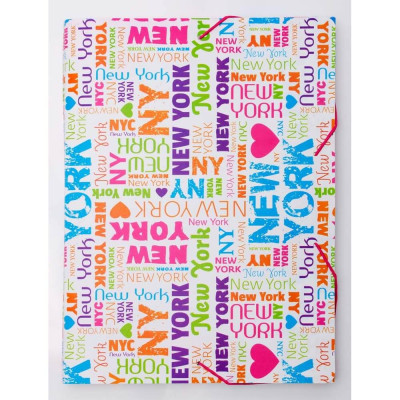 Папка на резинке А4, 30 мм, "Typographyca" L6154