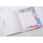 Папка на резинке А4, 30 мм, "Typographyca" L6154
