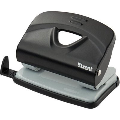 Дырокол Exakt-2 металл, 20л, черный