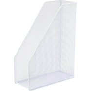 Лоток вертикальный 100x250x320мм металл, белый