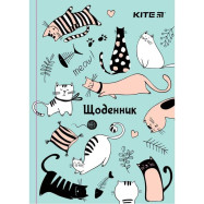Дневник школьный, твердая обл, Funny Cats