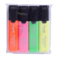 Маркер Highlighter 2531-A, 1-5 мм клиноп., набір з 4-х кол.