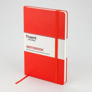 Книга записна Partner Pro, 130*210, 112арк, кл, червона