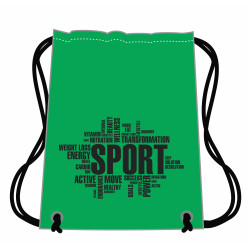 Сумка для взуття "Sport", зелена