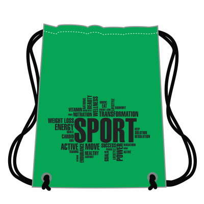 Сумка для взуття "Sport", зелена