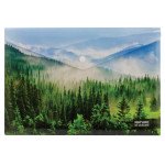 Папка-конверт А4 непрозора  на кнопці Optima "Nature of Ukraine", 180 мкм, асорті