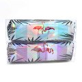 P3846 Пенал pvc металик "Flamingo" 19,5*5,5*4см