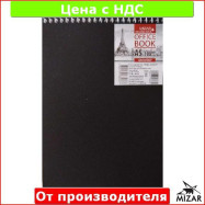 Блокнот для нотаток, А5, верх. пружина, 100 арк, офсет, обкладинка пластик