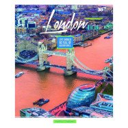 Тетрадь А5/144 пл.обл. London fly view  YES