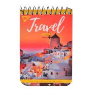 Тетрадь А7/80 од. спираль "Travel in color" Yes