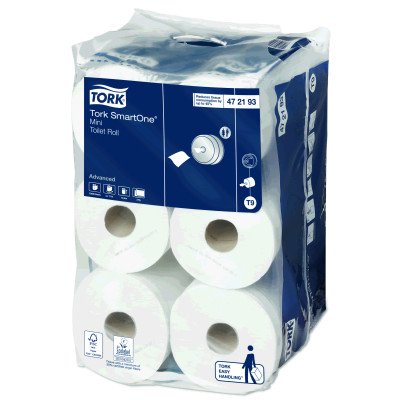 Т/бумага Tork SmartOne мини рулон 112 м, 2-х слойная