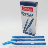 Ручка масл. Goldex "Polo grip Fashion #422 Индия Blue 1,0мм с грипом