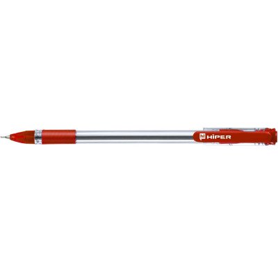 Ручка масляна Hiper Fine Tip HP-111 0,7 мм, червона