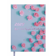 Ежедневник дат. 2020 SPOLETO, A5, 336 стр, мятный Ежедневник дат. 2020 SPOLETO, A5, 336 стр, мятный