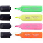 Маркер Highlighter 2531-A, 1-5 мм клиноп, набор из 4-х цв.