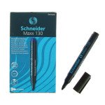 Маркер перман. "Schneider" 130, черный