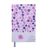 Ежедневник датированный 2020 ALLURE, A6, 336л, фиолетовый