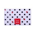Еженедельник карм. дат. 2020 SAVE, 128 л, белый