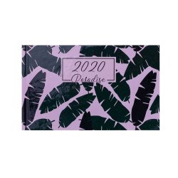 Еженедельник карм. дат. 2020 PARADISE, 128 л,зеленый