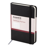 Книга записна Partner, 95*140, 96арк, кліт, чорн  Axent