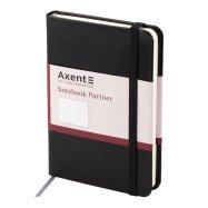 Книга записна Partner, 95*140, 96арк, кліт, чорн  Axent