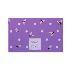 Еженедельник карм. дат. 2020 SAVE, 128 л,, фиолетовый