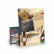 Блокнот А5 64л тиснение фольгой тв.обл.