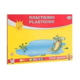 Пластилин "Юный художник", стек, 252 г,  18 цв.