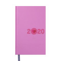 Ежедневник дат. 2020 CRAYON, A6, 336 л, розовый