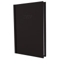 Щоденник датований, SATIN, чорний, А5