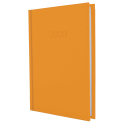 Щоденник датований, SATIN, помаранчевий, А5