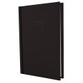 Ежедневник датированный, SATIN, черный, А5