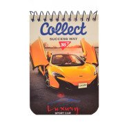 Зошит А7/80 од.спираль "LUXURY SPORT CAR" YES