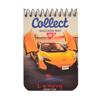 Зошит А7/80 од.спираль "LUXURY SPORT CAR" YES
