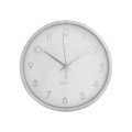 Годинник настінний металевий TITANIUM Economix PROMO, срібний