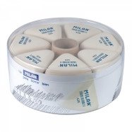 PMM428 Гумка трикутна. біла "TM MILAN" 5,1*4,6*1,3см, банка