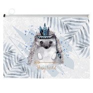 Папка на блискавці zip-lock, А4+, Cuties-01