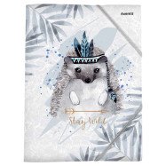 Папка на резинках, А4+, Cuties-01