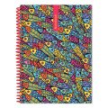 Блокнот "Pattern"  А5, пластикова обкладинка, 100 арк., клітинка