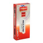 Ручка масляная Unimax Maxflow, синяя