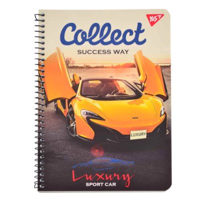 Тетрадь А5/80 од.спираль "LUXURY SPORT CAR" YES