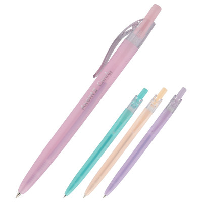 Ручка шарик. автом. Candy, синяя