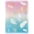 Папка обьёмная на молнии А4+, Colourful Feather 01
