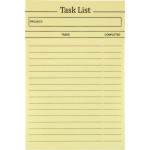 Блок бумаги с липким слоем Task list 100x150мм,100лист
