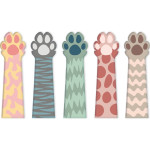 Закладка бумажная Paw, 5х12х50мм,100 шт,