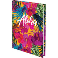 Книга записна тверда обл. А5, 120л. кл. Neon Tropics, 8432-09