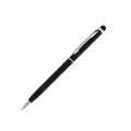 Ручка шариковая метал ECONOMIX STYLUS черная, пишет синим