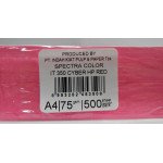 Папір кольор. А4 500л. Spectra Color неон Red 350 (малинов.)350